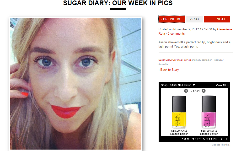 Bellasugar.Com.Au Girls enjoying their StudioLASH-LIFT